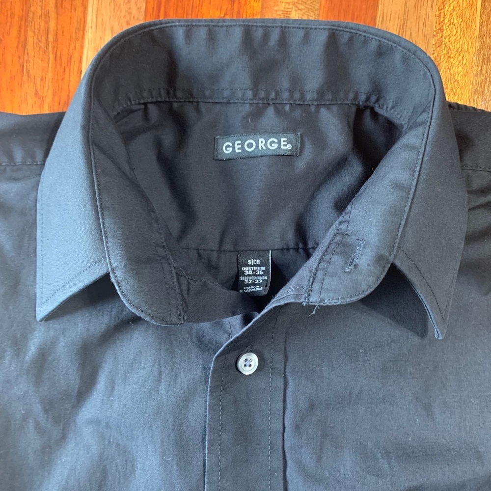 George Button-Down Long Sleeve Dress Shirt